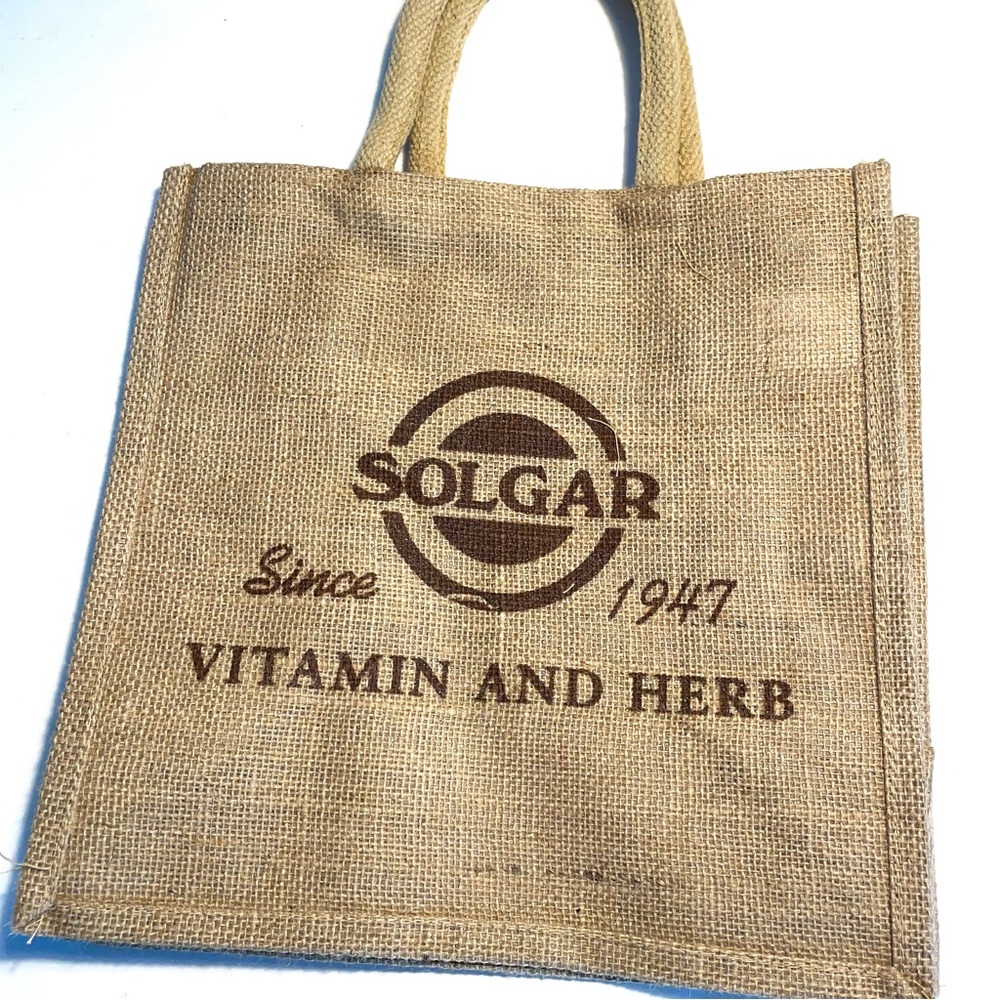 NWOT: Jute burlap bag